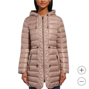 NWT Kenneth Cole Ladies' Quilted Anorak Jacket